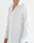 Camicia Puro Lino Bianco