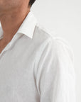 Camicia Puro Lino Bianco