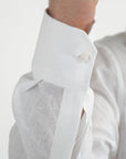 Camicia Puro Lino Bianco