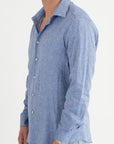Camicia Puro Lino Polvere