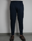 Pantalone Arso puro Cotone Blu Notte