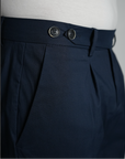 Pantalone Arso puro Cotone Blu Notte