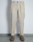 PANTALONE OSAR LINO SABBIA