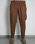 PANTALONE OSAR LINO RUGGINE