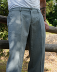 PANTALONE OSAR LINO GRIGIO