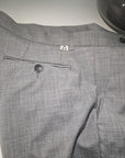 PANTALONE ARSO GRIGIO CHIARO 120's