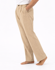 PANTALONE GAMBA LARGA SABBIA