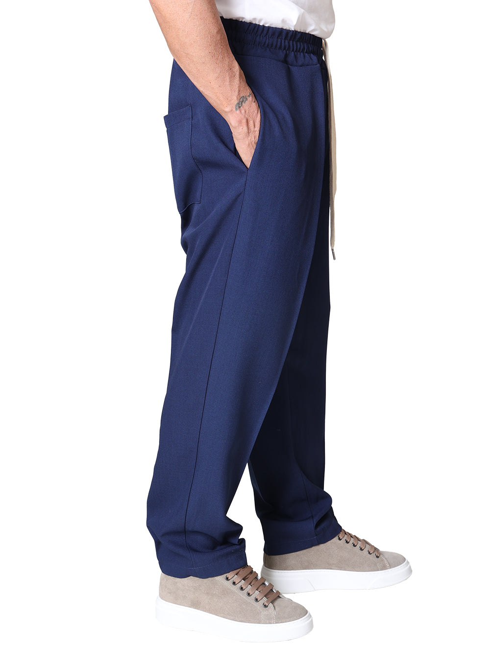 Pantalone Baggy Blu