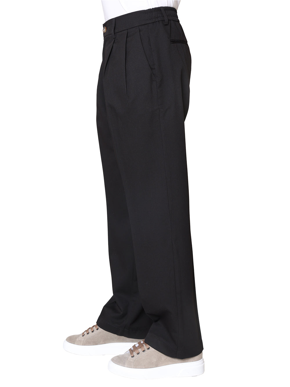 Pantalone modello RASO nero