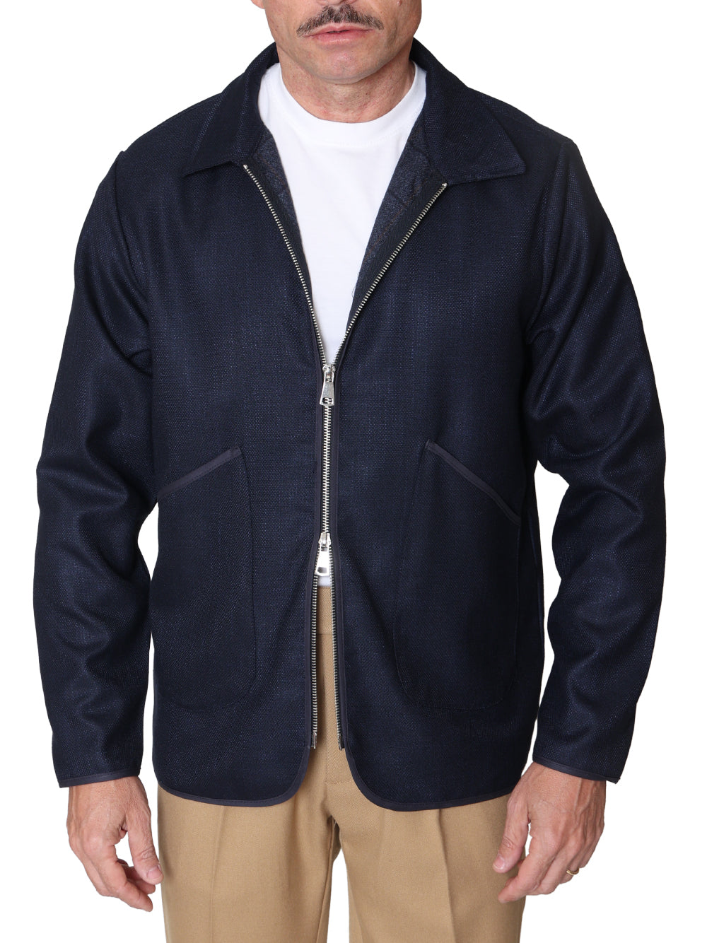 Camicia Arso Blu Melange