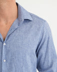 Camicia Puro Lino Polvere