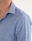 Camicia Puro Lino Polvere