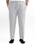 PANTALACCIO GRIGIO GESSATO