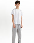 PANTALACCIO JUNIOR GRIGIO GESSATO