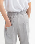 PANTALACCIO JUNIOR GRIGIO GESSATO