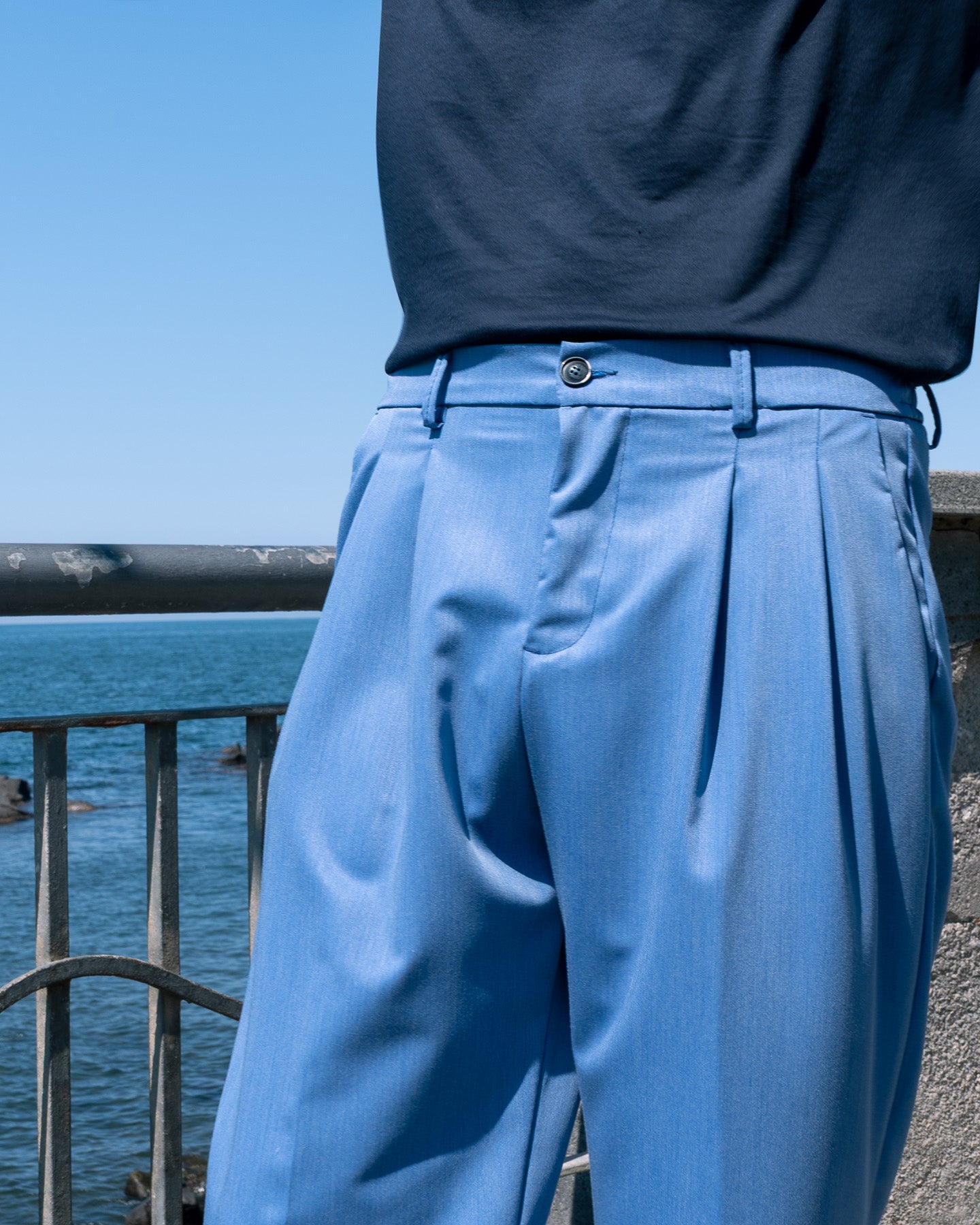 Pantalone Gamba Larga Polvere