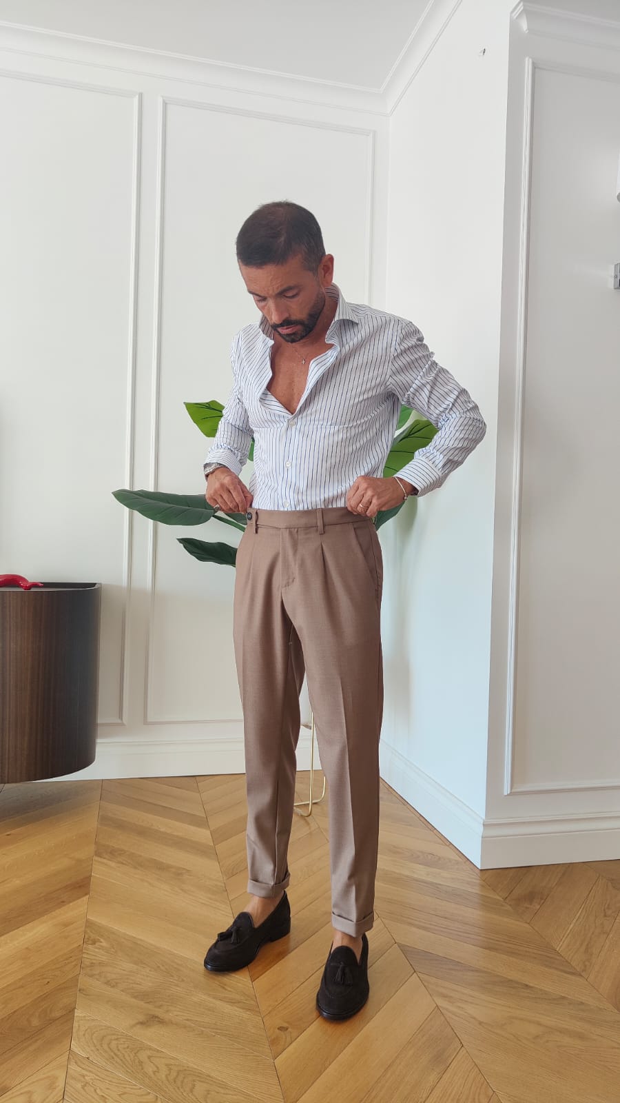 Pantalone chino Arso Sabbia