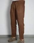 PANTALONE OSAR LINO RUGGINE
