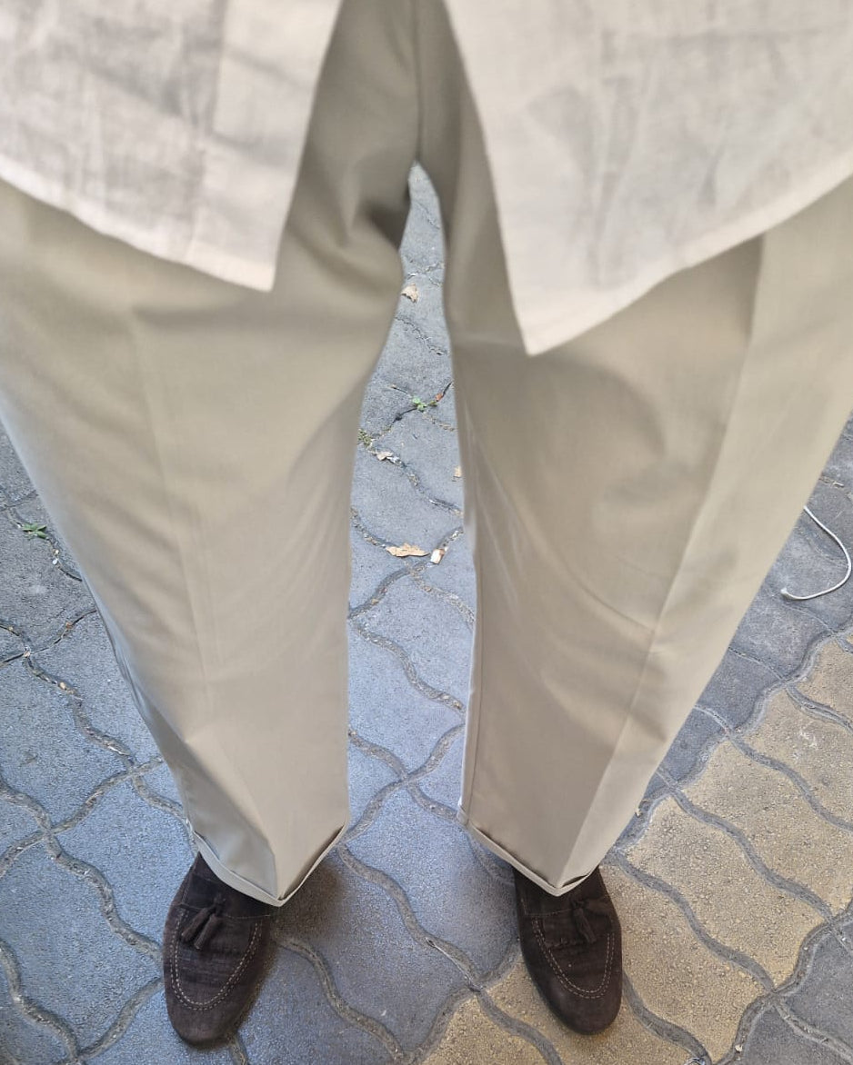 Pantalone Gamba Larga Ghiaccio (Pre-order)