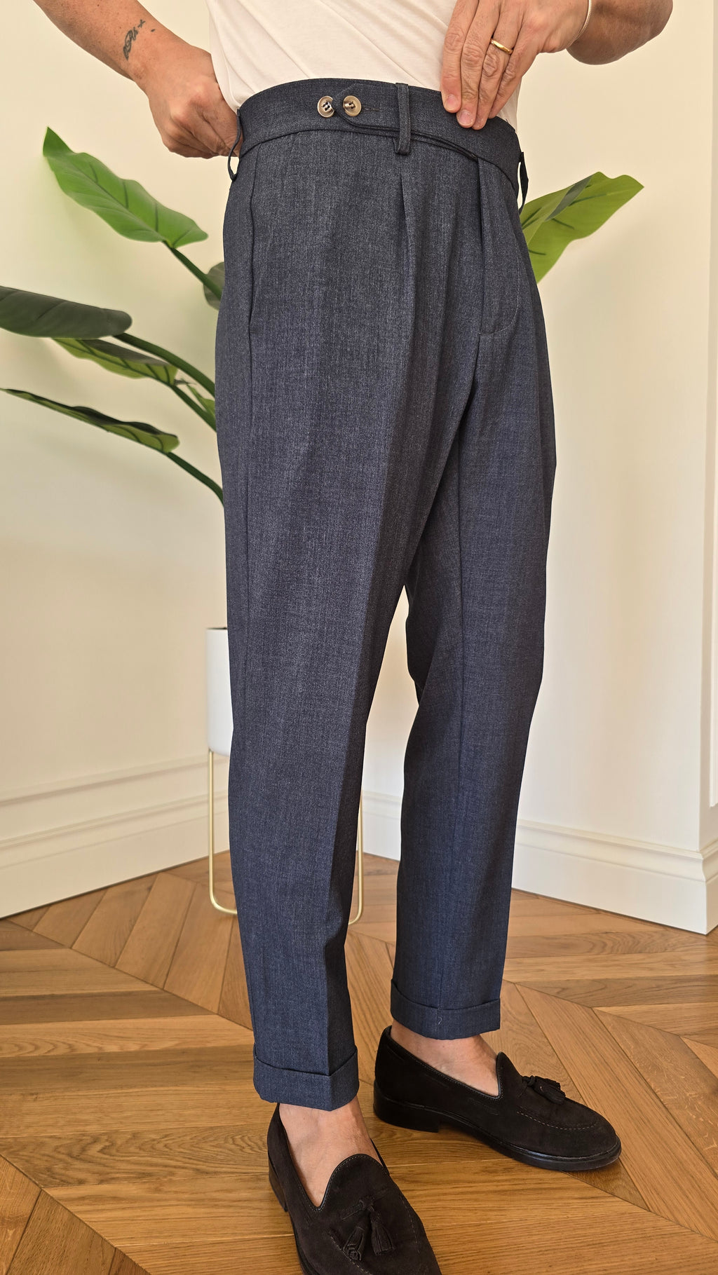 Pantalone Tasmania Polvere Arso